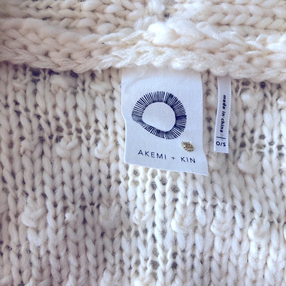 Anthroplogie.  Akemi + Kin cardigan - Picture 4 of 7